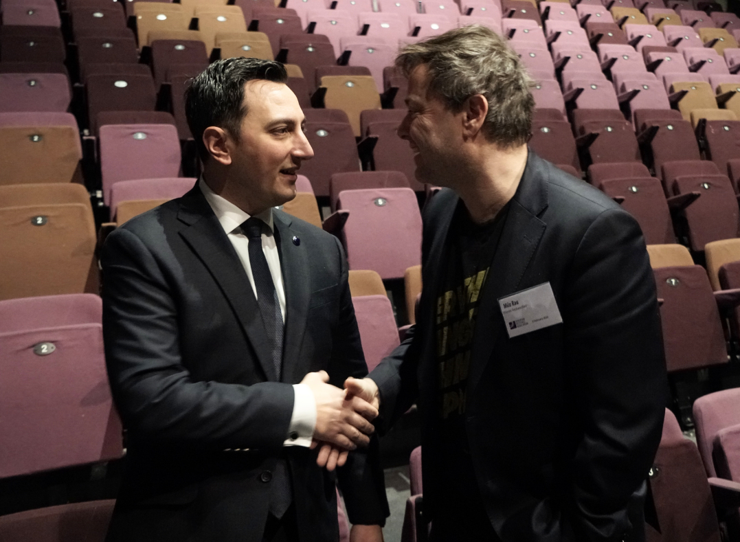 Milo Rau & Glenn Micallef